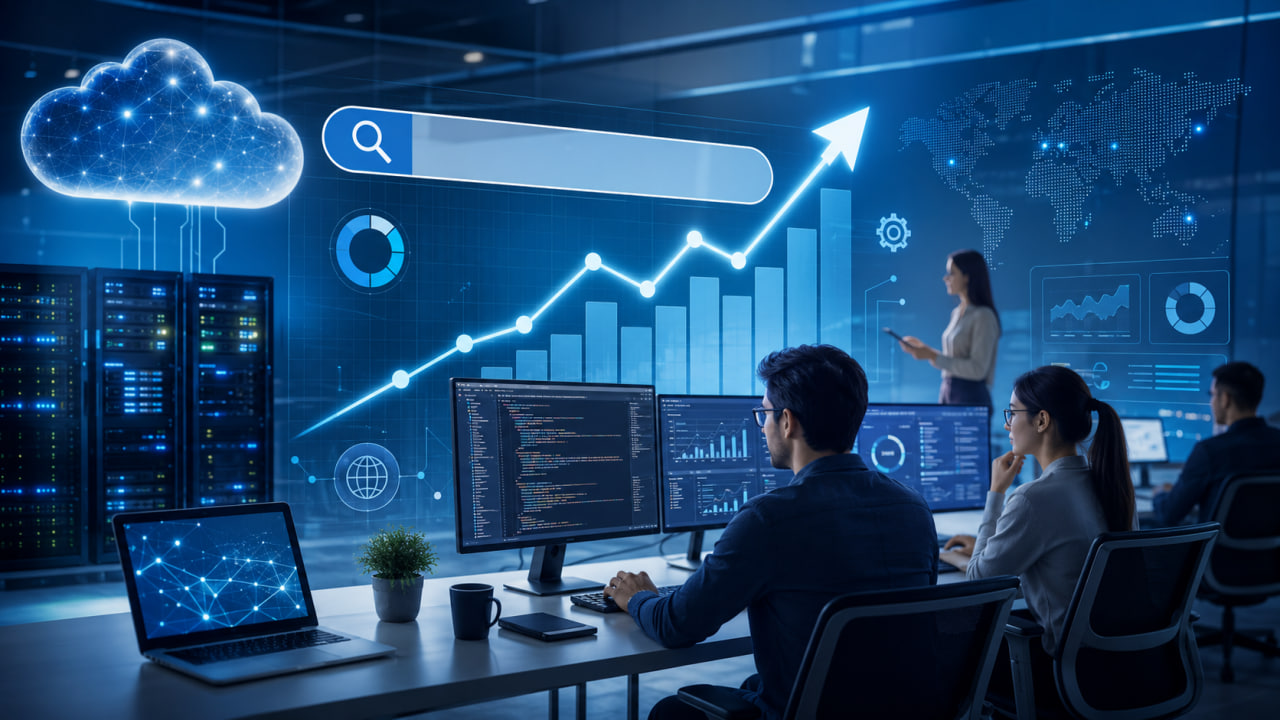 SEO strategy for technology companies with search visibility, technical content, and B2B growth planning